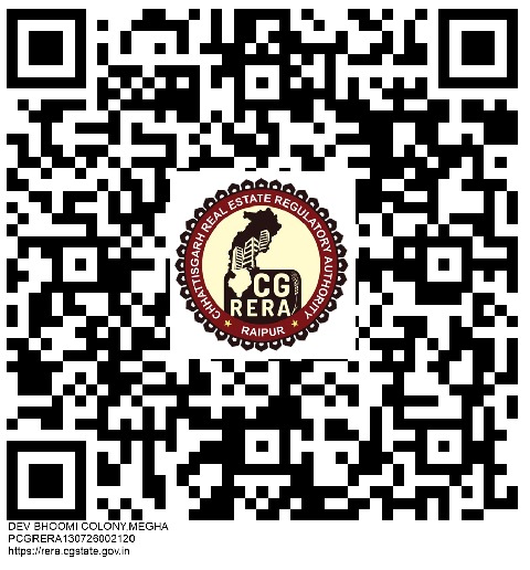 CG RERA QR — Dev Bhoomi Colony Megha